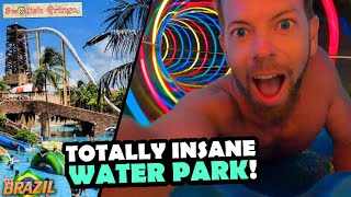 Beach Park Fortaleza 🇧🇷 Best water park in the world  Top water slides price for ticket amp food [upl. by Arrekahs712]