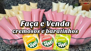 GELADINHO CREMOSO DE TANG FAÇA E VENDA [upl. by Moonier503]