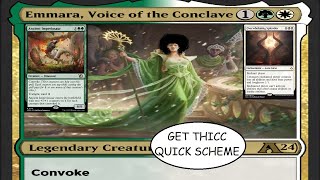 MTG Arena  Selesnya Convoke  Emmara Voice of the Conclave [upl. by Eupheemia493]