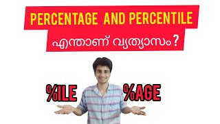 What is Percentage and Percentile  Malayalam Explanation [upl. by Serafina507]