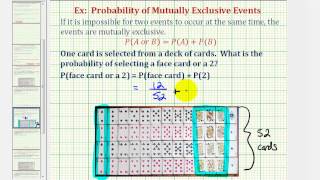 Ex Probability of Events that are Mutually Exclusive Events [upl. by Analra43]