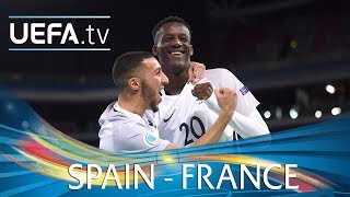 Futsal EURO highlights Spain v France [upl. by Berard]