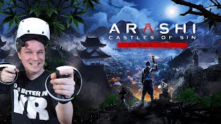 Arashi Castles of Sin  Final Cut  Gameplay Reveal Trailer  PS VR2 [upl. by Eetnahs]