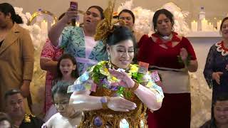 Beautiful Bridal Tauolunga 🇹🇴 Tongan Dance 💕 Mr amp Mrs Tim amp Seletute Samuelus Wedding Celebration [upl. by Yentihw]