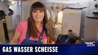 Larissa als Anlagenmechanikerin – Kampf gegen den Fachkräftemangel Martina Hill  heuteshow [upl. by Ruth]