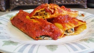 How to make Stuffed Manicotti by Christina [upl. by Selrhc638]