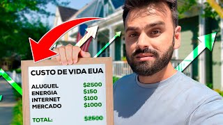 PORQUE ESTÁ TUDO CARO NOS EUA CUSTO DE VIDA ATUALIZADO [upl. by Rudyard]