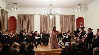 Pupil Ines performing the Bach E major violin concerto with the Franz Liszt Chamber Orchestra [upl. by Haleak167]