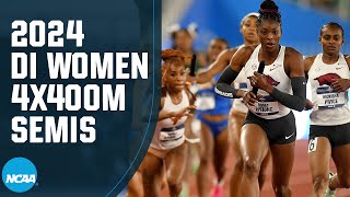 Womens 4x400m relays semifinals  2024 NCAA outdoor track and field championships [upl. by Mya537]