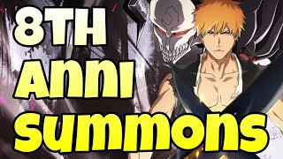 8th Anni Ichigo amp White Banner Summons  Bleach Brave Souls TYBW Anniversary [upl. by Yrian562]