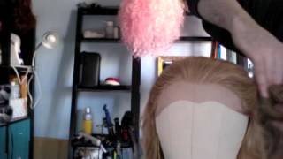 Tutorial  How To Trim Back Hard Lace On Wigs [upl. by Aissatsan587]