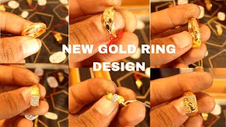 2024 gold ring design 💍😱 sonar angrhi design shonar angti design most beautiful ring design [upl. by Ocko]