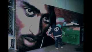 Owen Dippie quotODquot  2PAC memorial piece in Melbourne Australia [upl. by Nauqal]