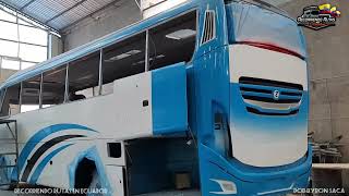 Construyendo nuevos buses en carrocerias yaulema Jr [upl. by Aynot]