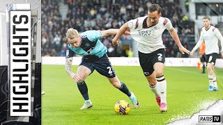 HIGHLIGHTS  Derby County Vs Wycombe Wanderers [upl. by Alyad]