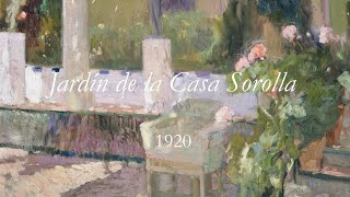 quotJardín de la Casa Sorollaquot 1920 [upl. by Tatianas]