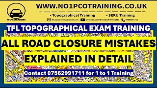 ALL ROAD CLOSURE MISTAKES  MUST WATCH  TFL TOPOGRAPHICAL [upl. by Acinna360]