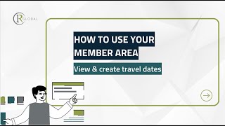 How To View amp Add Travel Dates In The Travel Calendar  Member Area [upl. by Nnarefinnej]