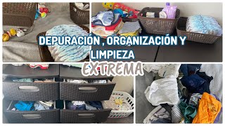 DEPURACIÓN EXTREMA Y ORGANIZACION DE ROPA [upl. by Adnilem]