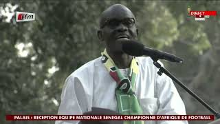 Discours éloquent et élogieux de Adoulaye Diaw  quotTeup bi Macky teup bi Sadio dougeuléquot [upl. by Nivrac]